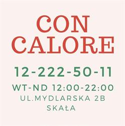 Pizzeria Con Calore, Skała godziny otwarcia