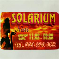 Solarium Nati Żary, godziny otwarcia