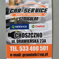 CAR SERVICE, Choszczno godziny otwarcia