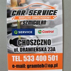 CAR SERVICE, Choszczno godziny otwarcia