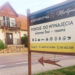 Agroturystyka Martyna-pokoje,kwatery na Mazurach k. Mikołajek, Mikołajki godziny otwarcia