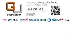 Galeria Ubezpieczeń Lucyna Pachocka, Radom godziny otwarcia