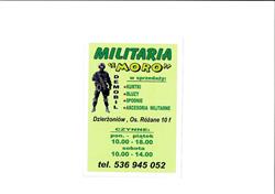 Militaria MORO, Dzierżoniów godziny otwarcia