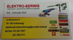 Elektroserwis, Kołobrzeg godziny otwarcia
