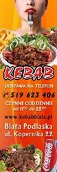 Kebab Bar Biała Podlaska, godziny otwarcia