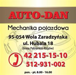 Auto-Dan, Wola Zaradzyńska godziny otwarcia
