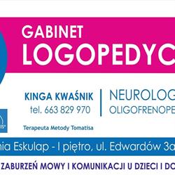 Gabinet Logopedyczny ,,Głoska" Kinga Kwaśnik, Bełchatów godziny otwarcia