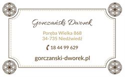 Karczma Gorczański Dworek, Poręba Wielka godziny otwarcia