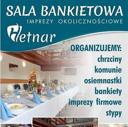 Sala Bankietowa Hetnar, Zawiercie godziny otwarcia