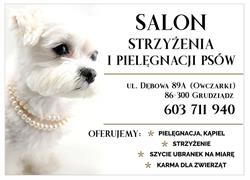 Salon Strzyżenia i Pielęgnacji Psów, Grudziądz godziny otwarcia