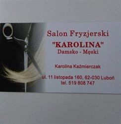 Salon Fryzjerski "KAROLINA", Luboń godziny otwarcia