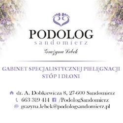 Podolog Sandomierz - Gabinet specjalistycznej pielęgnacji stóp i dłoni, godziny otwarcia
