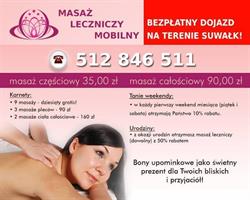 Masaż Leczniczy Mobilny Iwona Żukowska, Suwałki godziny otwarcia