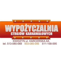 Wypożyczalnia strojów Karnawałowych w Kwidzynie, godziny otwarcia