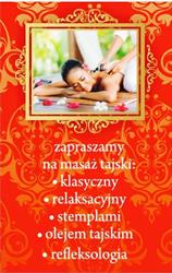 Taj Tajland Spa Gdynia, godziny otwarcia