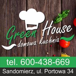 Green House - Domowa kuchnia, Sandomierz godziny otwarcia
