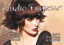 Studio fryzur, Dobczyce godziny otwarcia