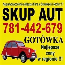 SKUP SAMOCHODÓW AUT Suwałki Ełk Gołdap Olecko Sejny Podlaskie, Jeleniewo godziny otwarcia