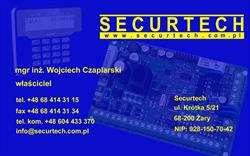 SECURTECH Wojciech Czaplarski, Żary godziny otwarcia