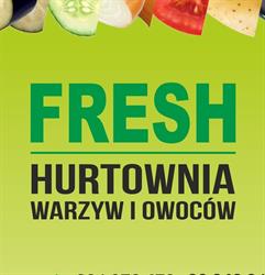 Fresh Hurtownia Warzyw i Owoców Konin, godziny otwarcia