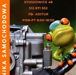 P.P.U.H. ADITUR Mechanika samochodowa, Sklep motoryzacyjny, Stoszowice godziny otwarcia