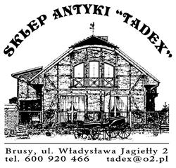 Antyki "Tadex", Brusy godziny otwarcia