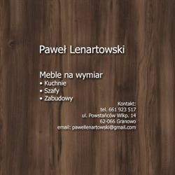 Usługi Stolarskie - Paweł Lenartowski, Granowo godziny otwarcia