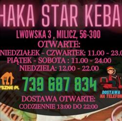 Dhaka Star Kebab/Milicz, godziny otwarcia