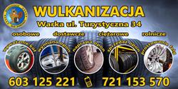 Wulkanizacja Serwis Opon Prostowanie Felg Alu (M&M.BOBROWSCY), Warka godziny otwarcia