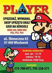 PLayer, Włocławek godziny otwarcia