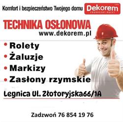 Dekorem Robert Antonowicz Producent Rolet, Legnica godziny otwarcia