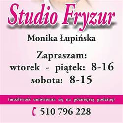 Studio Fryzur Monika Łupińska, Zawady godziny otwarcia
