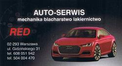 RED Auto - Serwis, Warszawa godziny otwarcia