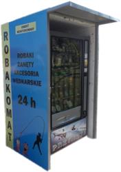 Robakomat- zanęty i przynęty 24h/dobę DK16, Mrągowo godziny otwarcia
