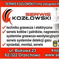 Serwis Kozłowski, Orzechowo godziny otwarcia
