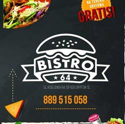 Bistro 64 Gryfów, Gryfów Śląski godziny otwarcia