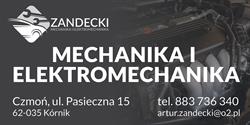 Zandecki Mechanika I Elektromechanika, Kórnik godziny otwarcia