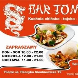 BAR TOMAN, Pionki godziny otwarcia