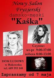 Dom Ludowy, Bukowsko godziny otwarcia