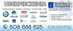 UBEZPIECZENIA NOWY TARG / Bogdan Bednarczyk - ubezpieczenia, rejestracje samochodów, Nowy Targ godziny otwarcia