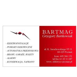 Bartmag Grzegorz Bartkowiak, Poznań godziny otwarcia