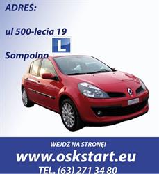 OSK Start W. Leśniewski, Sompolno godziny otwarcia