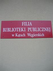 Biblioteka Kąty Węgierskie, godziny otwarcia