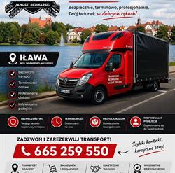 Transport Janusz Bednarski Przeprowadzki, Iława godziny otwarcia
