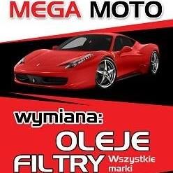 Mega-moto wymiana oleju , pranie tapicerki , wymiana klocków hamulcowych, serwis samochodowy, Nowy Sącz godziny otwarcia