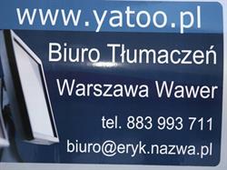 Yatoo, Warszawa godziny otwarcia