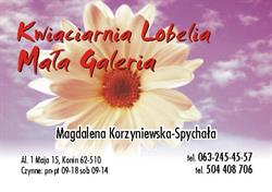 Lobelia Kwiaciarnia, Konin godziny otwarcia