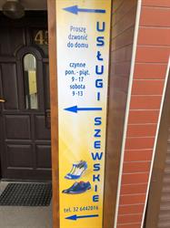 Usługi szewskie, Wolbrom godziny otwarcia