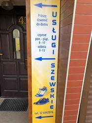 Usługi szewskie, Wolbrom godziny otwarcia