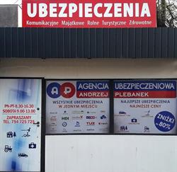 Ubezpieczenia Agencja Ubezpieczeniowa Andrzej Plebanek, Jarosław godziny otwarcia